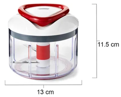 Produktbild von Zyliss Easy Pull Universalhacker Manuell 750ml Gemüseschneider Swiss Design