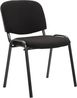 Produktbild von Besucherstuhl Ken V2 Stoff schwarz