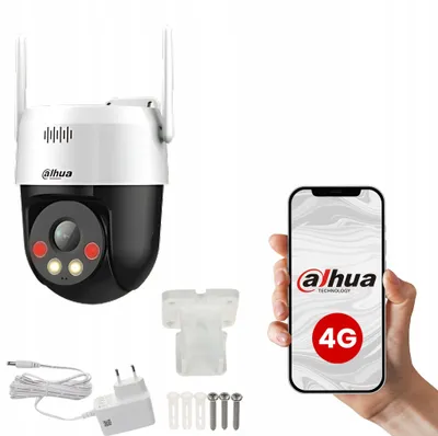 Image de Dahua P5AE-PV-4G Caméra PTZ 5 Mpx 4G LTE DualLight