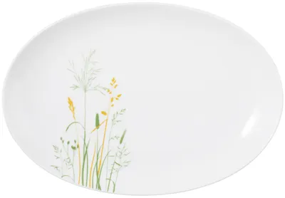Zdjęcie produktu dla Seltmann Weiden - Owalny półmisek 35x24cm Meadow Grasses Green
