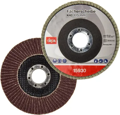 Produktbild von Lamellenschleifscheibe 115 mm K40