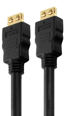 Produktbild von PureLink HDMI-Kabel 0,5m sw PI1000-005 PureInstall,Premium,2.0/18Gbps,4K/60Hz