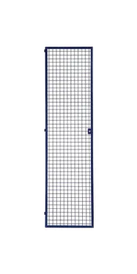 Produktbild von Gittertür LOGS 240 H1970xB540mm blau RAL 5022 absc