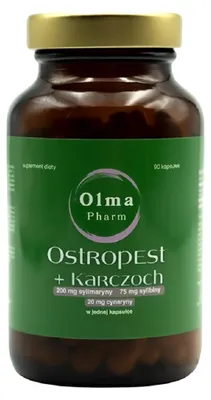 OSTROPEST + KARCZOCH 90 KAPSUŁEK - OLMA PHARM