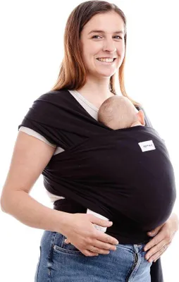 Immagine prodotto di Famanu: Marsupio ergonomico ed elastico per neonati fino a 15 kg, colore grigio