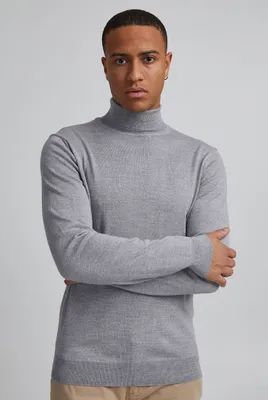 Zdjęcie produktu dla CASUAL FRIDAY CFKonrad – męski sweter z golfem z wełny merynosowej