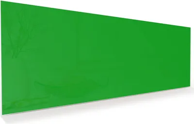Produktbild von Glasbild 150x60cm in XXL für Wohnzimmer, Schlafzimmer Motiv Grasgrüner Hintergrund