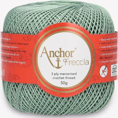 Image de Anchor Freccia 12 – fil de coton mercerisé pour crochet fin (Color 00875)