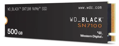 Image de SSD WD Black SN7100 500 Go M.2 NVMe WDS500G4X0E