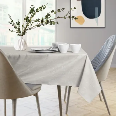 Zdjęcie produktu dla Obrus plamoodporny VESTA 140x140 kremowy AmeliaHome