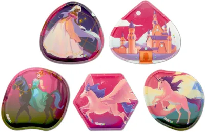 Produktbild von ergobag Kontur Kletties-Set Prinzessin