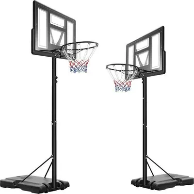 Produktbild von Famanu Basketballkorb verstellbar für alle Altersgruppen - Ideal für Zuhause und Sport