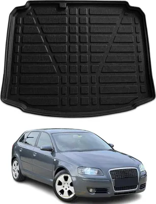 Zdjęcie produktu dla Wykładzina bagażnika do Audi A3 8P Sportback 2004-2013 guma TPE