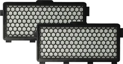 Produktbild von vhbw 2x Staubsaugerfilter kompatibel mit Miele S8370, S8390, S8380, S8510, S8520, S8530, S8590, S8360 Staubsauger - HEPA Abluft-Filter Schwarz Weiß