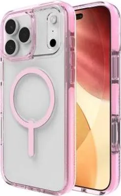 Produktbild von ZAGG Santa Cruz Snap, Cover, Apple, iPhone 17 Pro Max, 17,5 cm (6.9"), Pink, Transparent