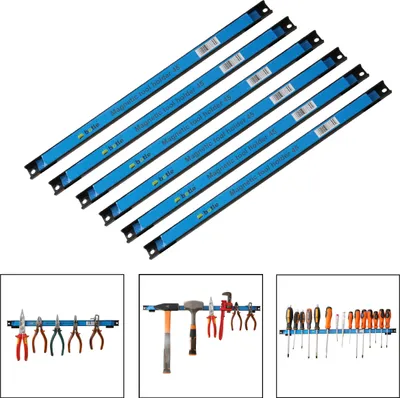 Obrázok produktu pre 6 x Magnetická lišta na náradie 45 cm držiak magnet garáž silný