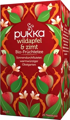 Immagine prodotto di Wildapfel & Zimt - 20 bustine da 40g, confezione da 2