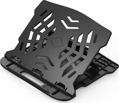 Produktbild von Q-CONNECT KF14470 Laptophalter drehbar, Kunststoff, schwarz