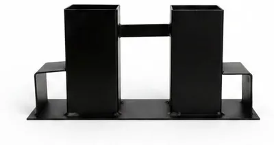 Imagen del producto de InAndOutdoorMatch - Juego de ayuda para apilar madera - Regulable - Acero