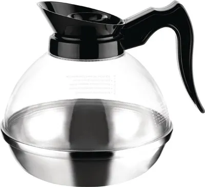 Produktbild von Buffalo Tritan-Kaffeekanne mit Edelstahlbasis 1,7L