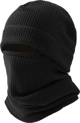 Produktbild von INF Winddichtes Fleece Set Mütze und Halstuch Polyester Warm für Outdoor Schwarz