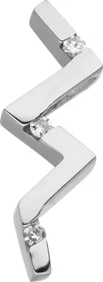 Produktbild von Anhänger 925 Sterling Silber 3 Diamanten Brillanten