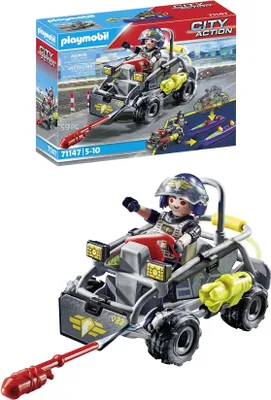 Image de PLAYMOBIL SWAT-Multi-Terrain-Quad