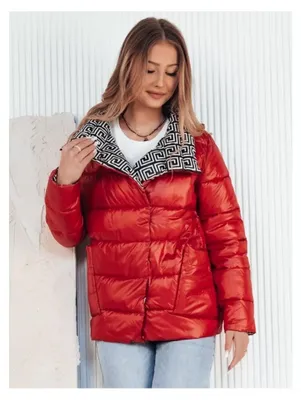 Image de Veste pour femme DSTREET modèle TY4122, couleur : rouge, taille : S