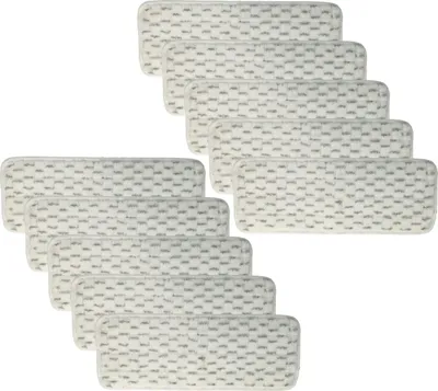 Produktbild von vhbw 10x Wischtuch Ersatz für Vileda 158410 für Bodenwischer 25 x 13 x 2cm