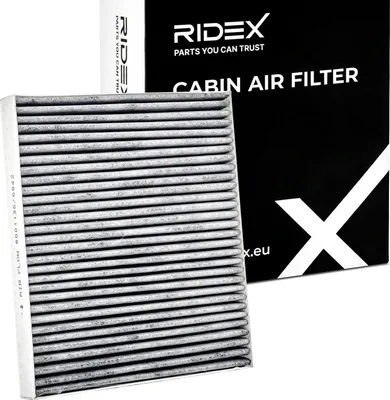 Produktbild von RIDEX 424I0006 Innenraumfilter Pollenfilter für VW Golf V Schrägheck (1K1) Aktivkohle