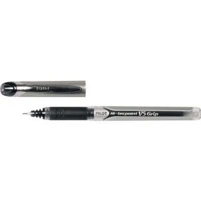 Zdjęcie produktu dla PILOT Tintenroller Hi-tecpoint V5 Grip, Strichfarbe: schwarz