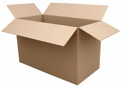 Produktbild von 30x Faltkarton 800x400x(300)-500mm (Außenmaß) mit variabler Höhe 1-wellig Dickwelle
