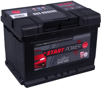 Immagine prodotto di intAct - 56077 - Start-Power - 12 Volt 60Ah 540 A (EN)