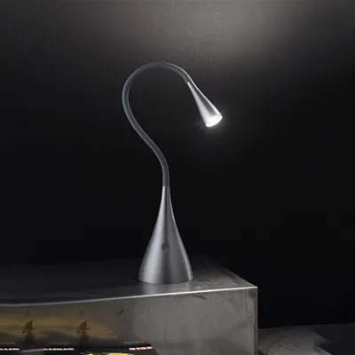 Immagine prodotto di Lampada Da Scrivania Moderna Snake Grigio Led