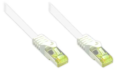 Produktbild von Good Connections  Patchkabel m. Cat.7 Rohkabel  weiß 25m