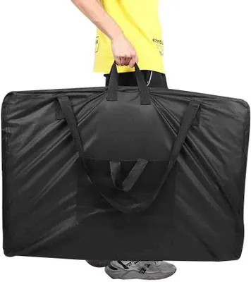 Image de Sac de rangement pour table de massage, grande capacité - Sac de transport portable - Gain de place - En toile - Adapté aux tables de massage - Matériau durable - Sac pour massage