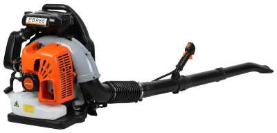 Produktbild von 65-cm³-Zweitakt-Laubbläser mit Rucksackantrieb, 320 km/h starker Wind, elektrischer Laubbläser mit 1,7-Liter-Tank für Garten und Hof