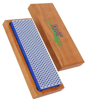 Produktbild von DMT Diamond Whetstone™ Diamant Schleifstein in Holzbox 6" Grob | Messerschärfer in Profiqualität | 15cm Wetzstein für Messer und Werkzeuge | USA | W6C