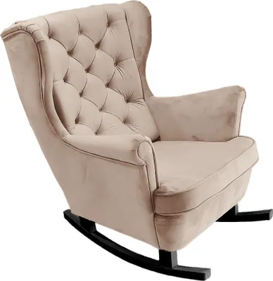 Produktbild von DomoHome Relaxsessel Armlehnensessel Armlehnen Fernsehsessel Loungesessel Polstersessel Couchsessel Armsessel Chair Wohnzimmersessel Ohrensessel | 102x81x95cm | Cappucino_29811