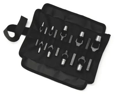 Produktbild von Rennsteig Henkellocheisensatz (9-teilig) Ø 3 - 19 mm