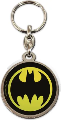 Immagine prodotto di Portachiavi in metallo DC Comics logo Batman 7 cm