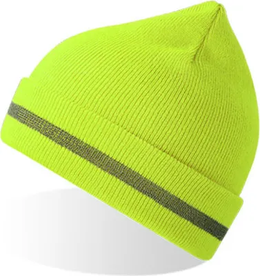 Immagine prodotto di Atlantis WORS | Workout Beanie Recycled - Colore: Giallo Fluo - Taglia: Unica
