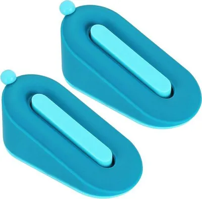 Immagine prodotto di Fermaporta in silicone, 2 pezzi, antiscivolo, adatto a tutti i tipi di pavimento, resistente ai graffi