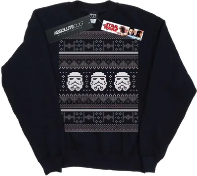Produktbild von Star Wars - "Helmet" Sweatshirt für Herren BI51714 (M) (Marineblau)