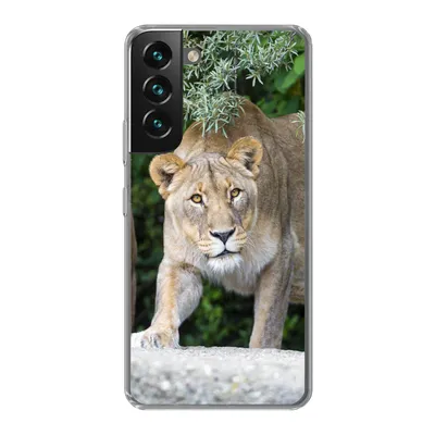 Produktbild von MuchoWow® Handyhülle Schutzhülle Hülle für Samsung Galaxy S22 Löwinnen - Wilde Tiere - Jagd Silikon Softcase Handy Hülle - Mobiltelefonhülle