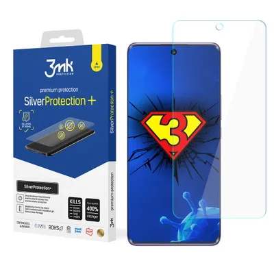 Produktbild von 3mk Display Antimikrobielle Schutzfolie SilverProtection+ für Huawei Nova 9 0,21mm Self-Heal