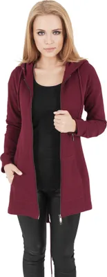 Produktbild von Urban Classics Kapuzenjacke Damen Ladies Sweat Parka burgund XL