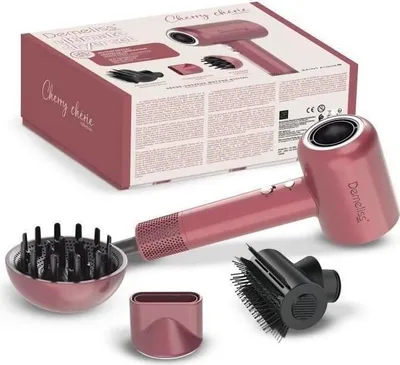 Obrázok produktu pre Fén, DEMELISS ULTIMATE DRYER SET, 1600 W, magnetický difúzor, Cherry Chérie