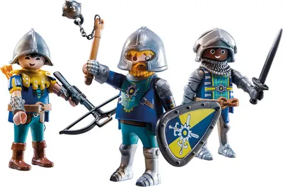 Produktbild von PLAYMOBIL Novelmore 70671 3er Set Novelmore Ritter