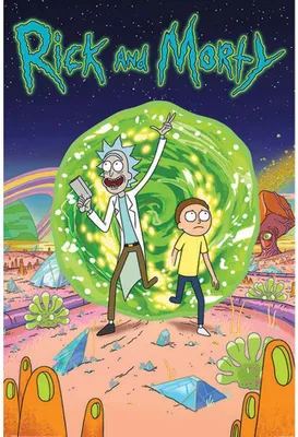 Produktbild von Rick And Morty - Poster, Portal TA7652 (Einheitsgröße) (Bunt)